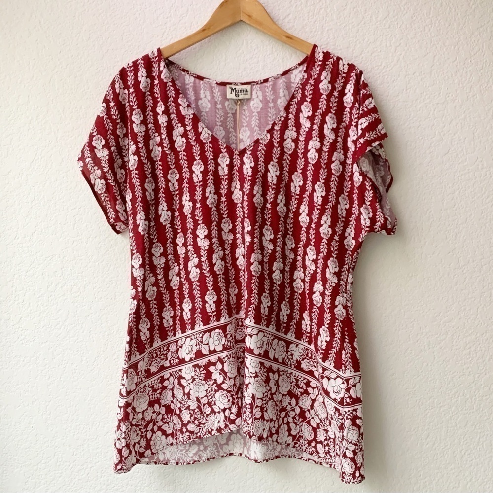 Show Me Your Mumu Boho Original Tunic Floral XS - Picture 3 of 8